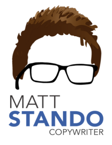 A logo for Matt Stando Copywriter