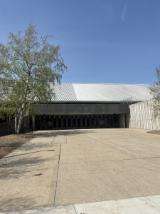 A photo of a campus building