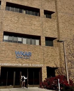 Exterior of CAS building on MSU's campus.