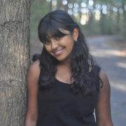 Portrait of a smiling student