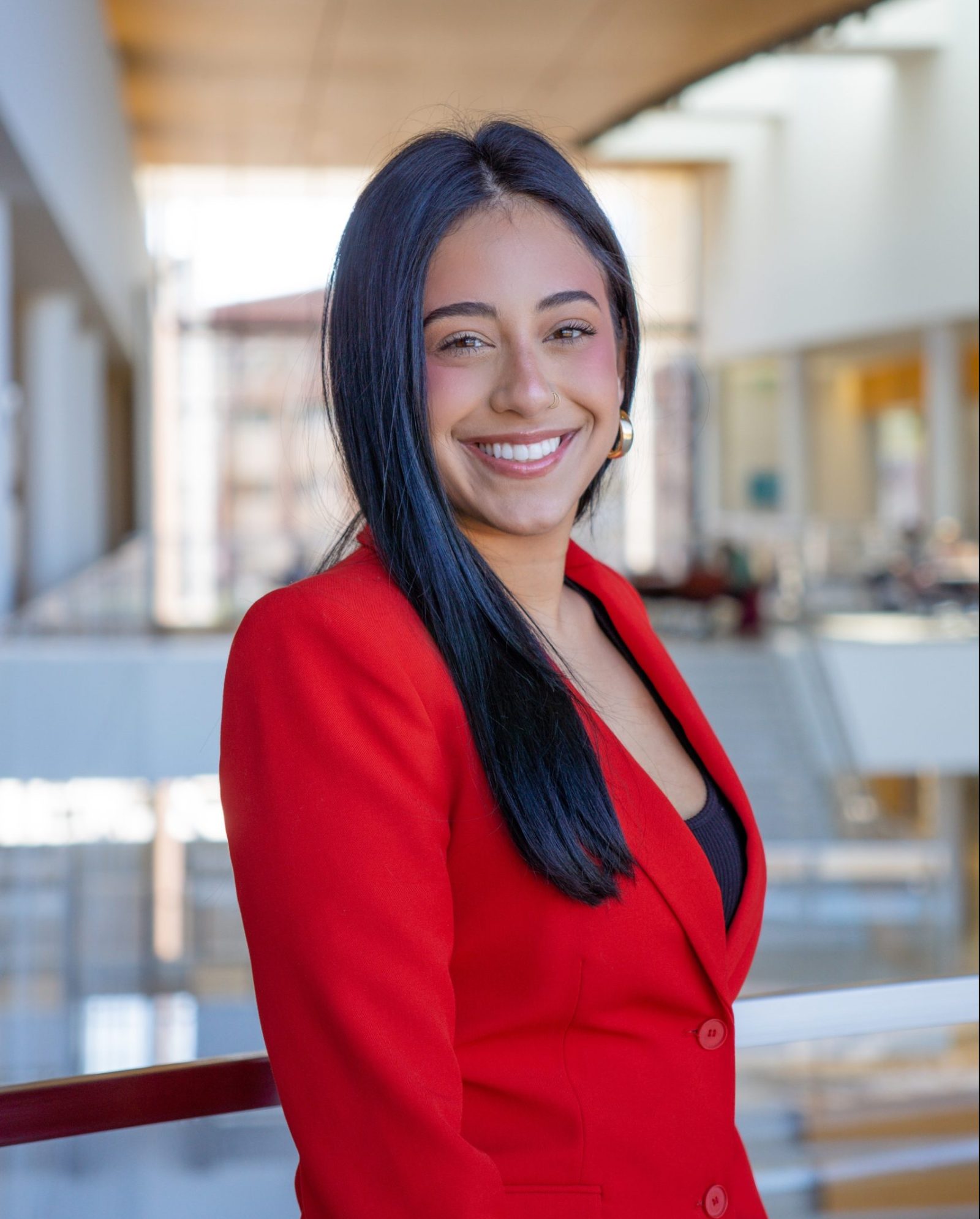 Portrait of a smiling person