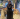 A person poses in a store