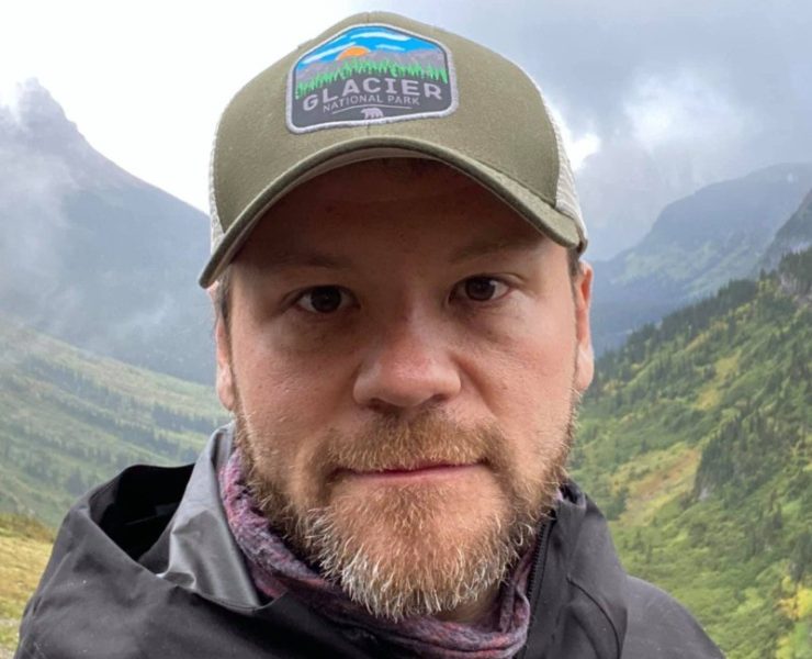 Portrait of a person outside