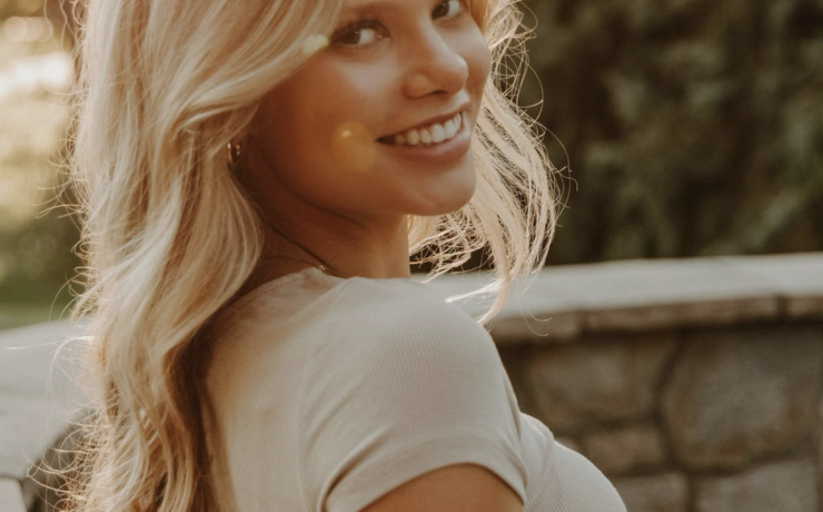 Portrait of a person smiling