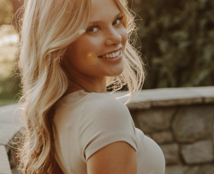 Portrait of a person smiling