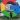 A person poses on a "G" from the google logo