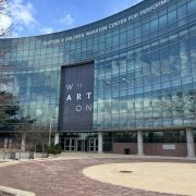 A landscape picture of a building