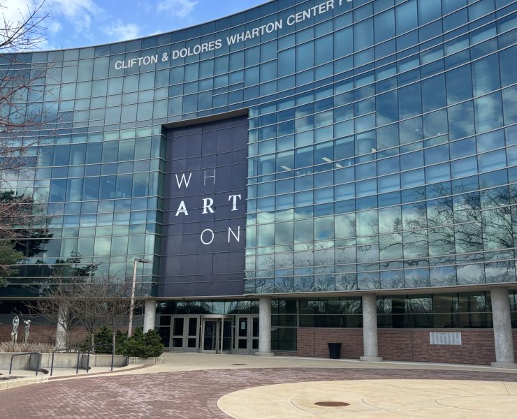 A landscape picture of a building