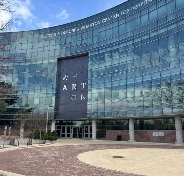 A landscape picture of a building