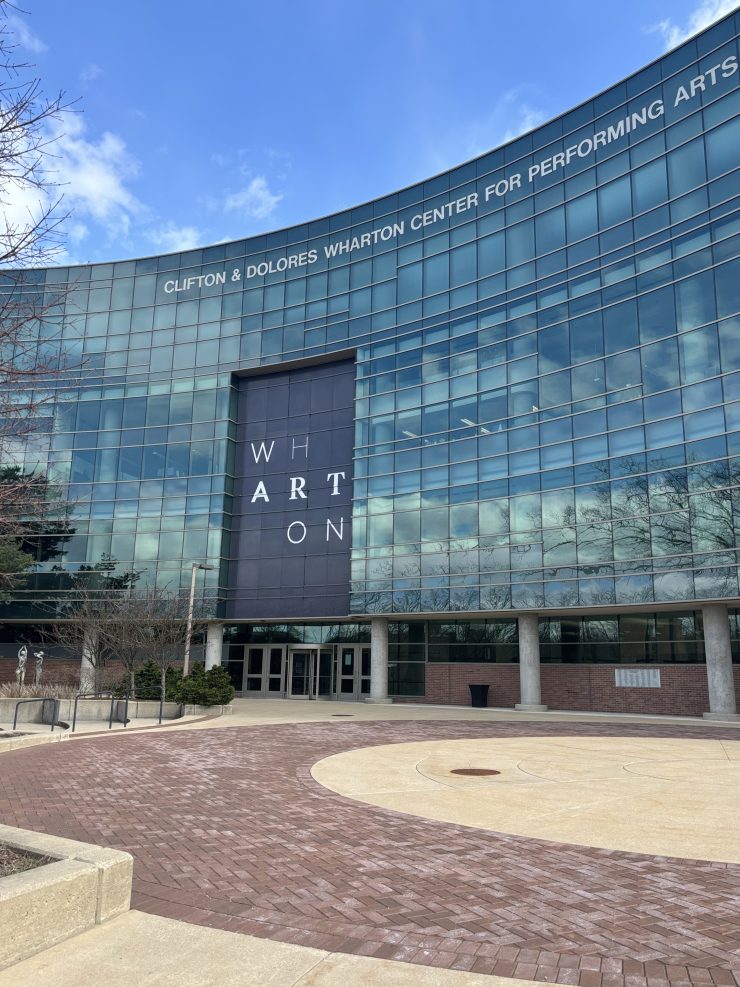 A landscape picture of a building