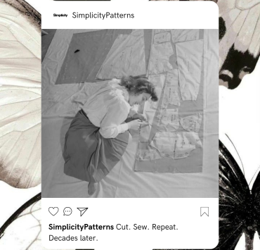 A social media post on a brand identity