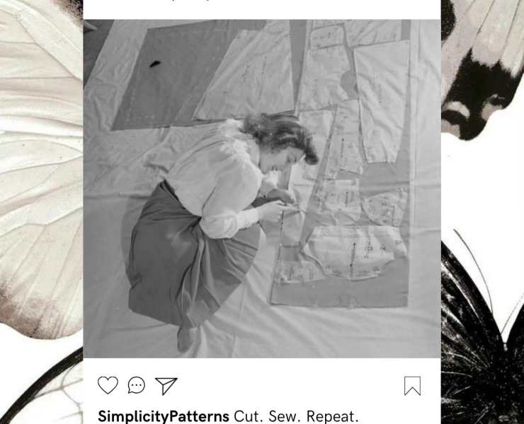 A social media post on a brand identity