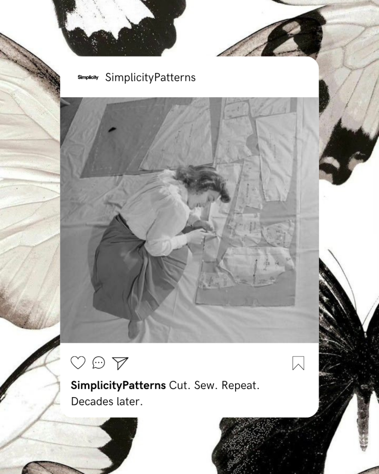 A social media post on a brand identity