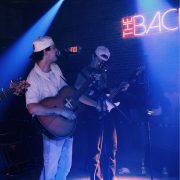 A music group performing